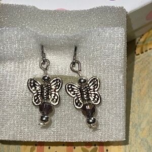 New Designs Petite Butterfly earrings
